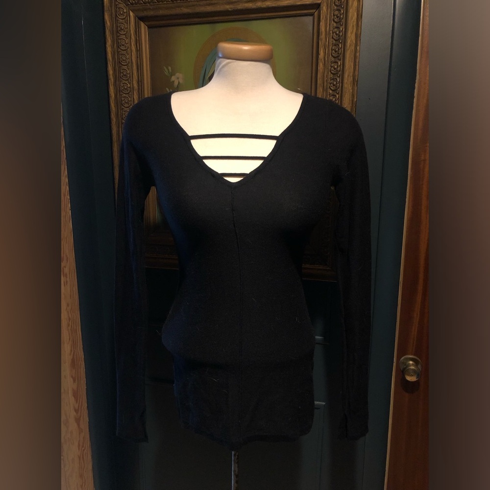 PattyBoutik long sleeve sweater with collar detail